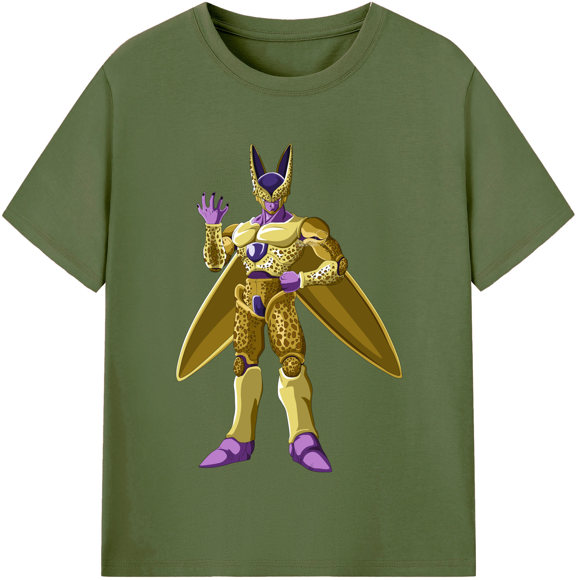 （画像用） ドラゴンボール セル DRAGON BALL Cell 綿100％半袖Tシャツ（フロントプリント）